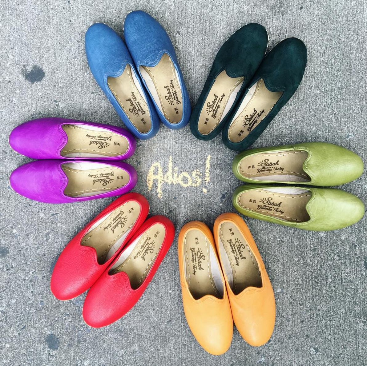 Sabah shoes are a common shoe at the village. Easy to wear and get better looking after each use. 