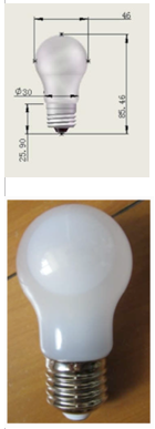 A liquid-filled, convection-cooled Led bulb for your every day light fixture