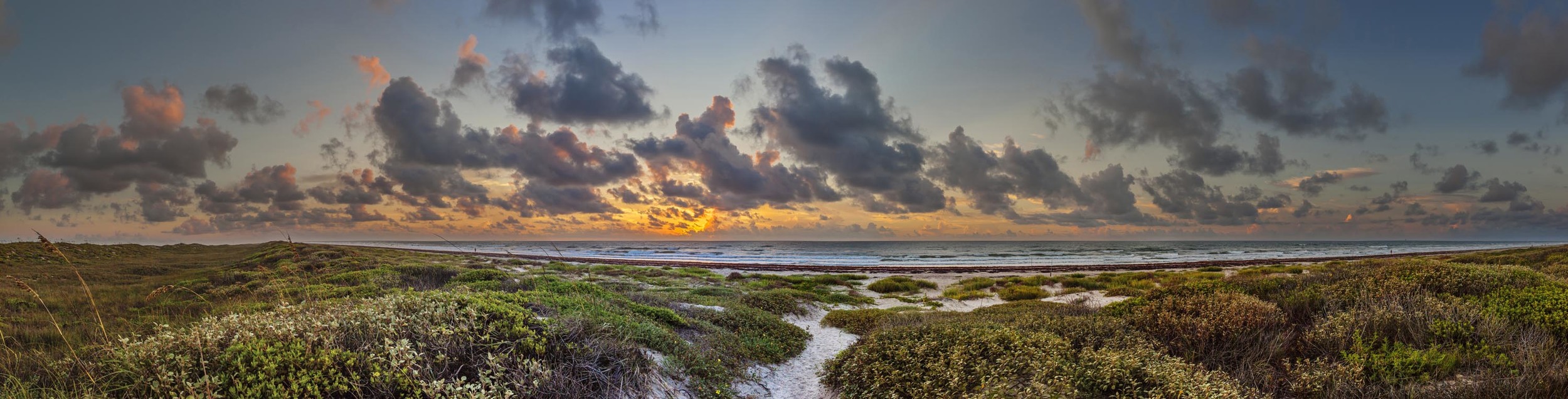 Texas Gulf Coast Sunrise, 2015 ed.jpg