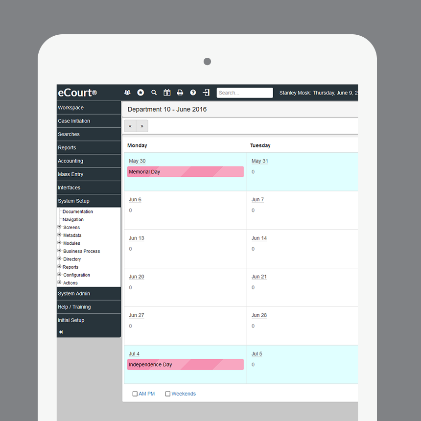 eCourt — Journal Technologies eCourt — Journal Technologies