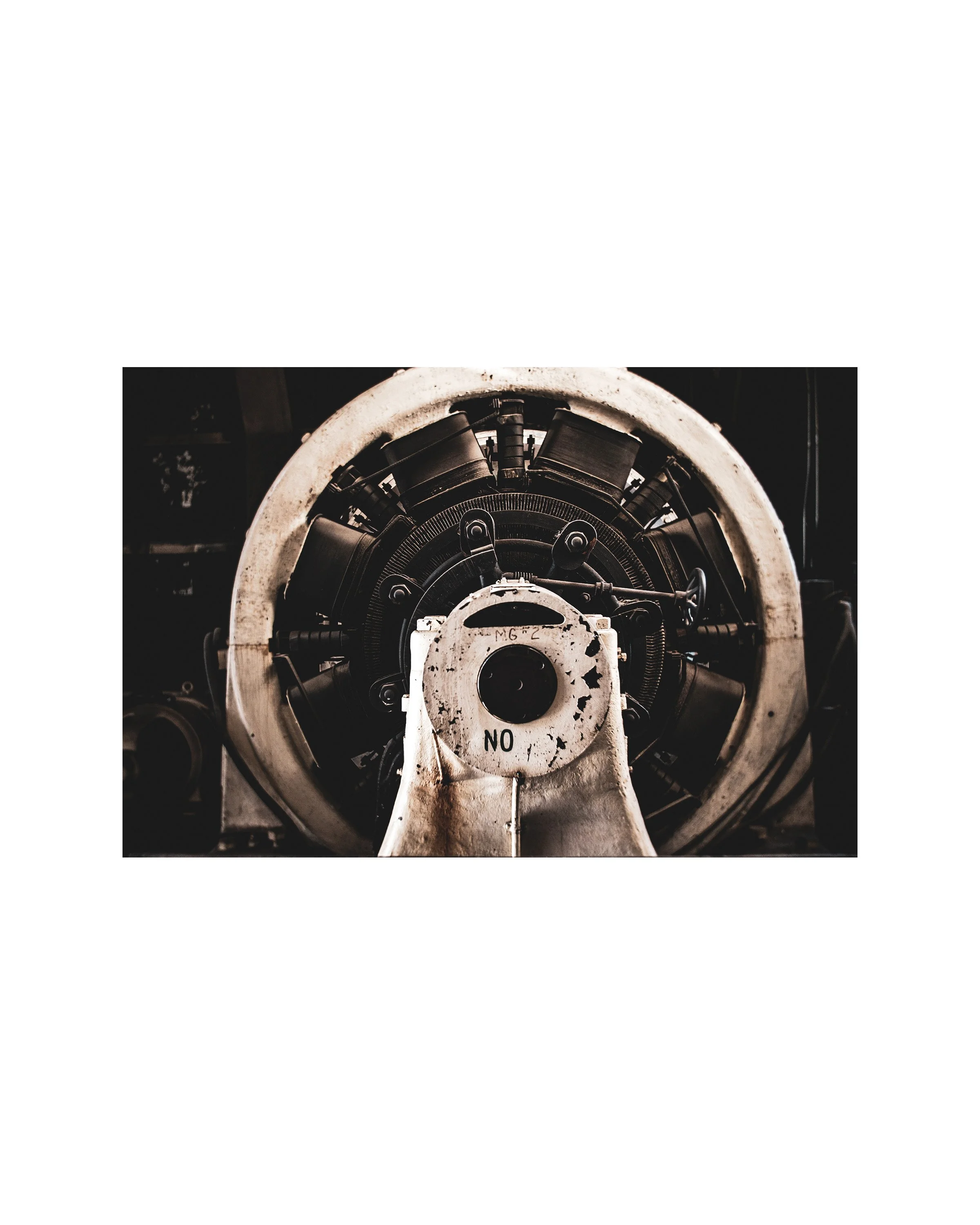 Mechanical Negativity 8" x 12" mounted print