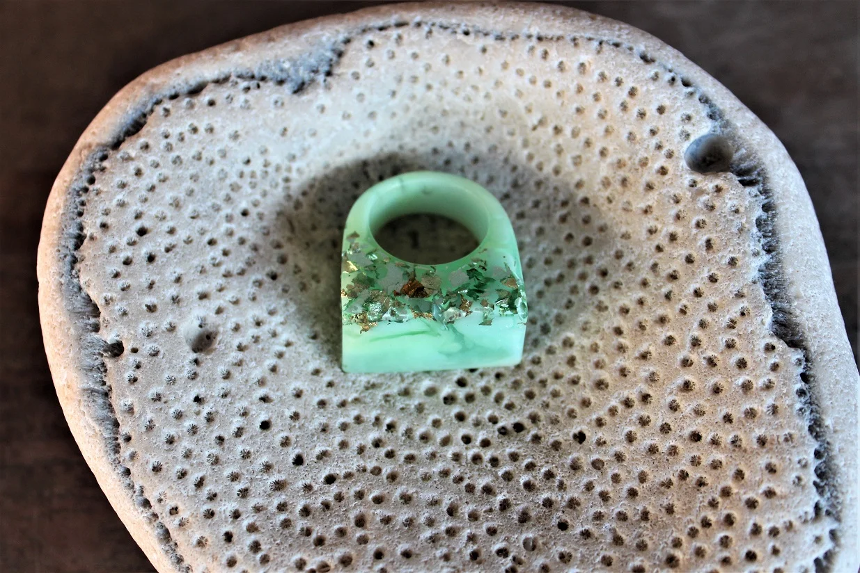 RingMintGreenonCoraIMG_8918 (2).JPG