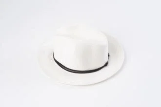 Borsalino Hat White - Travaux En Cours