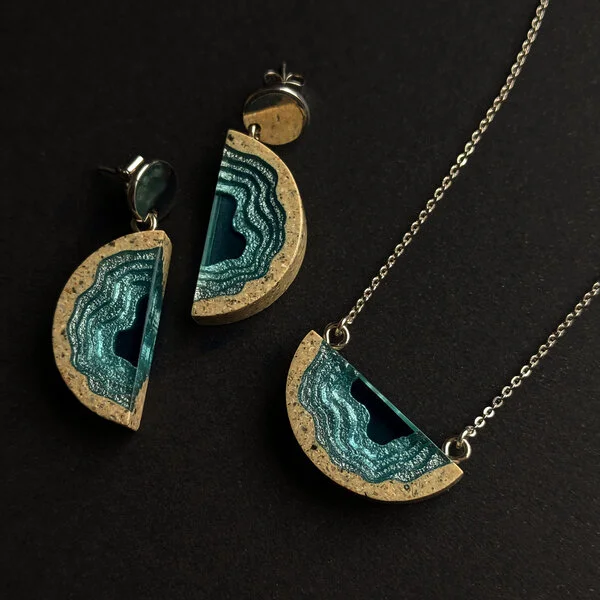 Inlet staement earrings and pendant.jpg