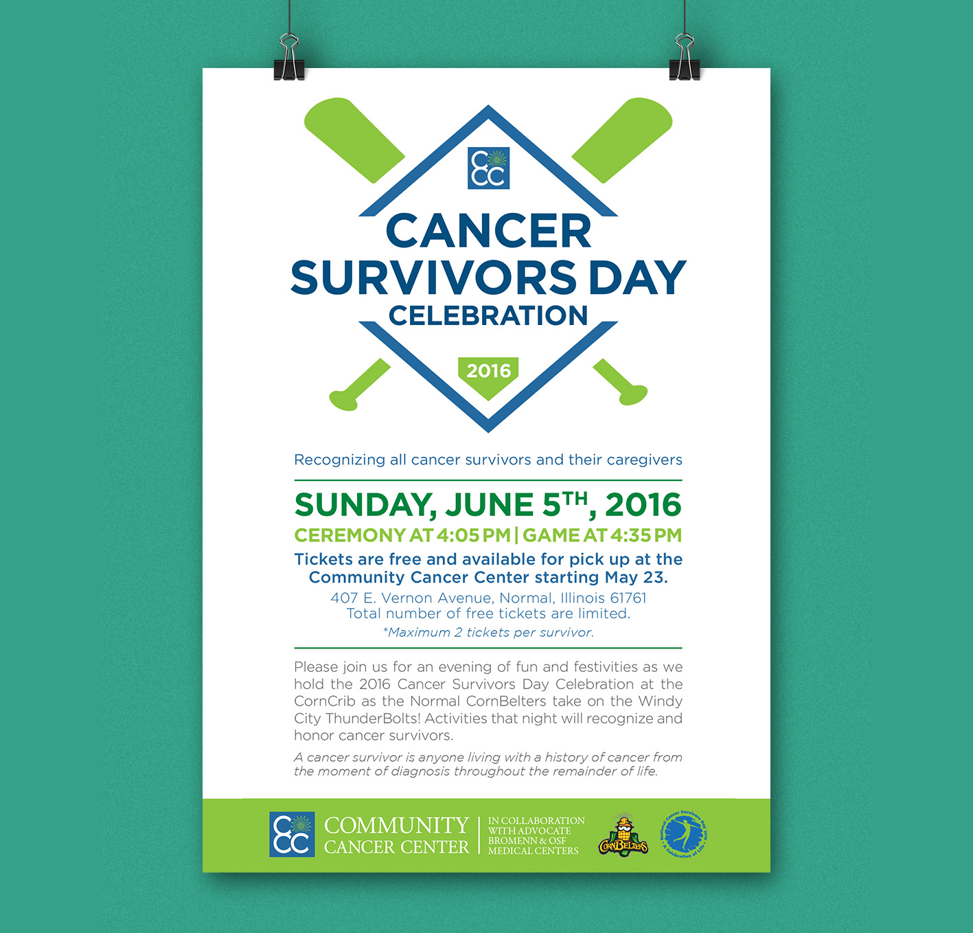 National Cancer Survivors Day - Join us as we celebrate 35 years