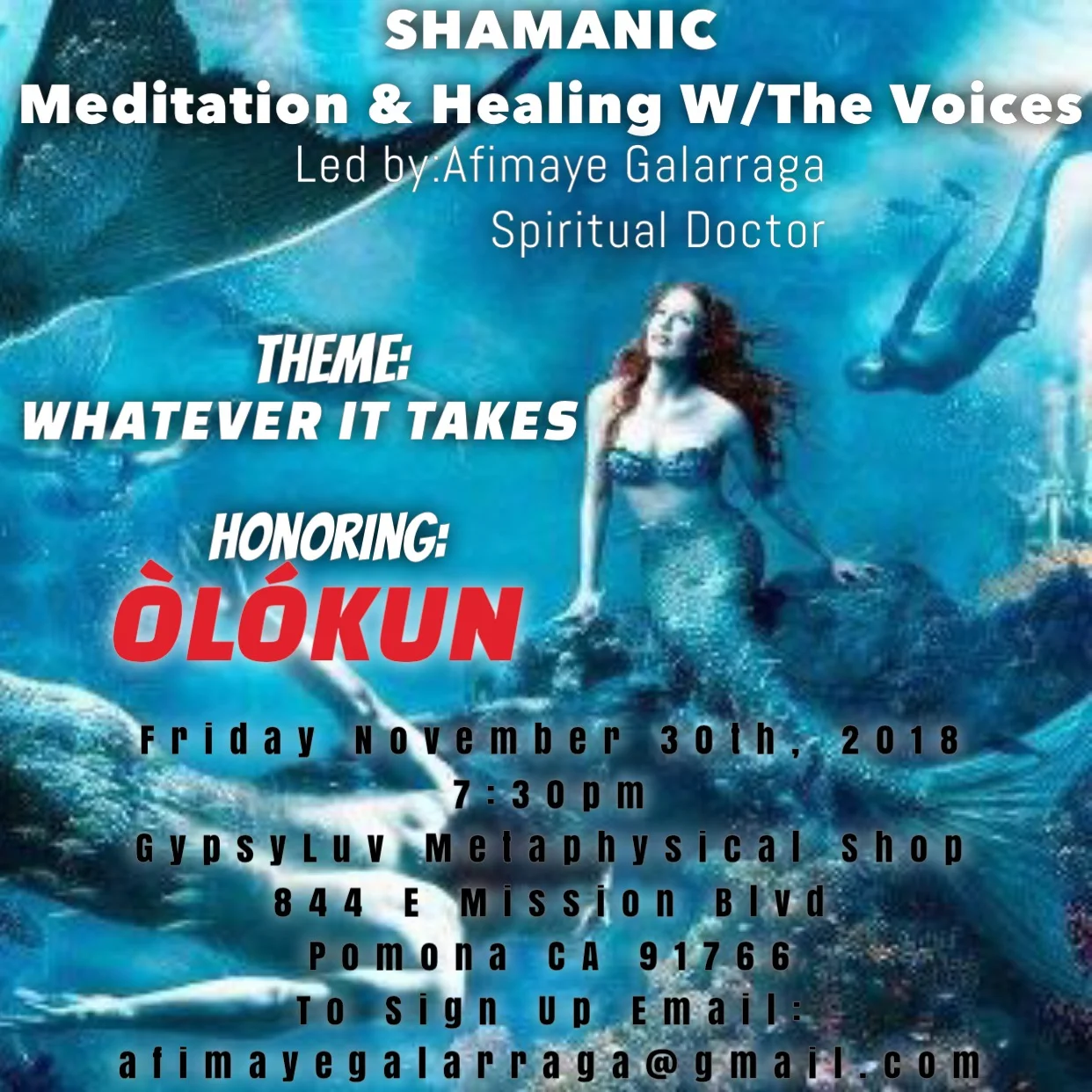 Shamanic Meditation & Healing W/The Voices