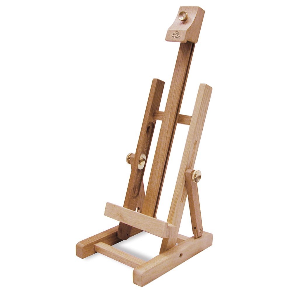 Adjustable tabletop easel