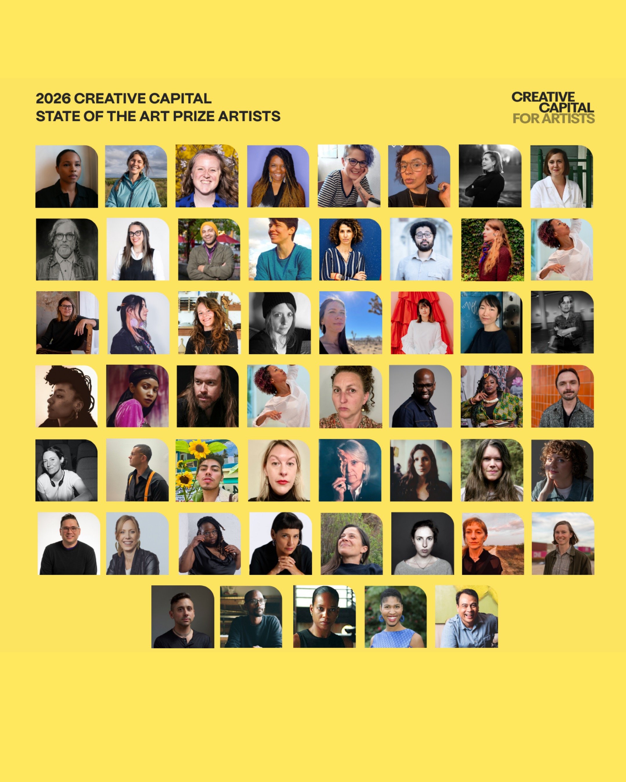 2026 Creative Capital State of the Art Prize