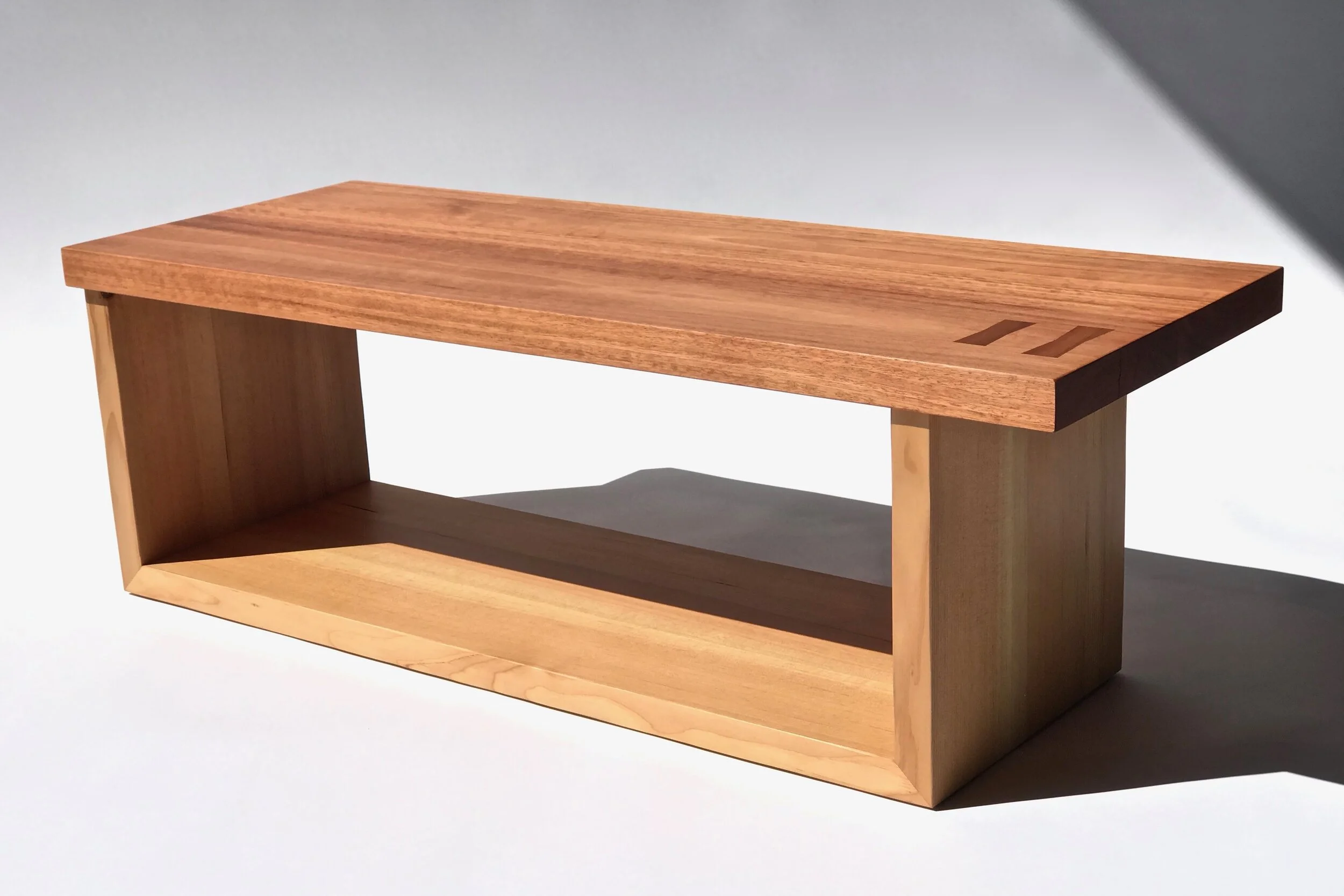 Offset Coffee Table // Lyptus, Fir