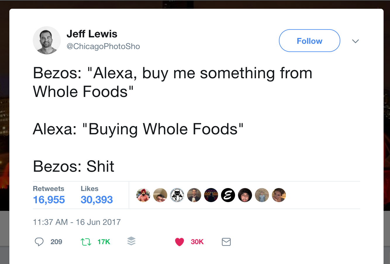 Location, Location, Location: Amazon Buys Whole Foods