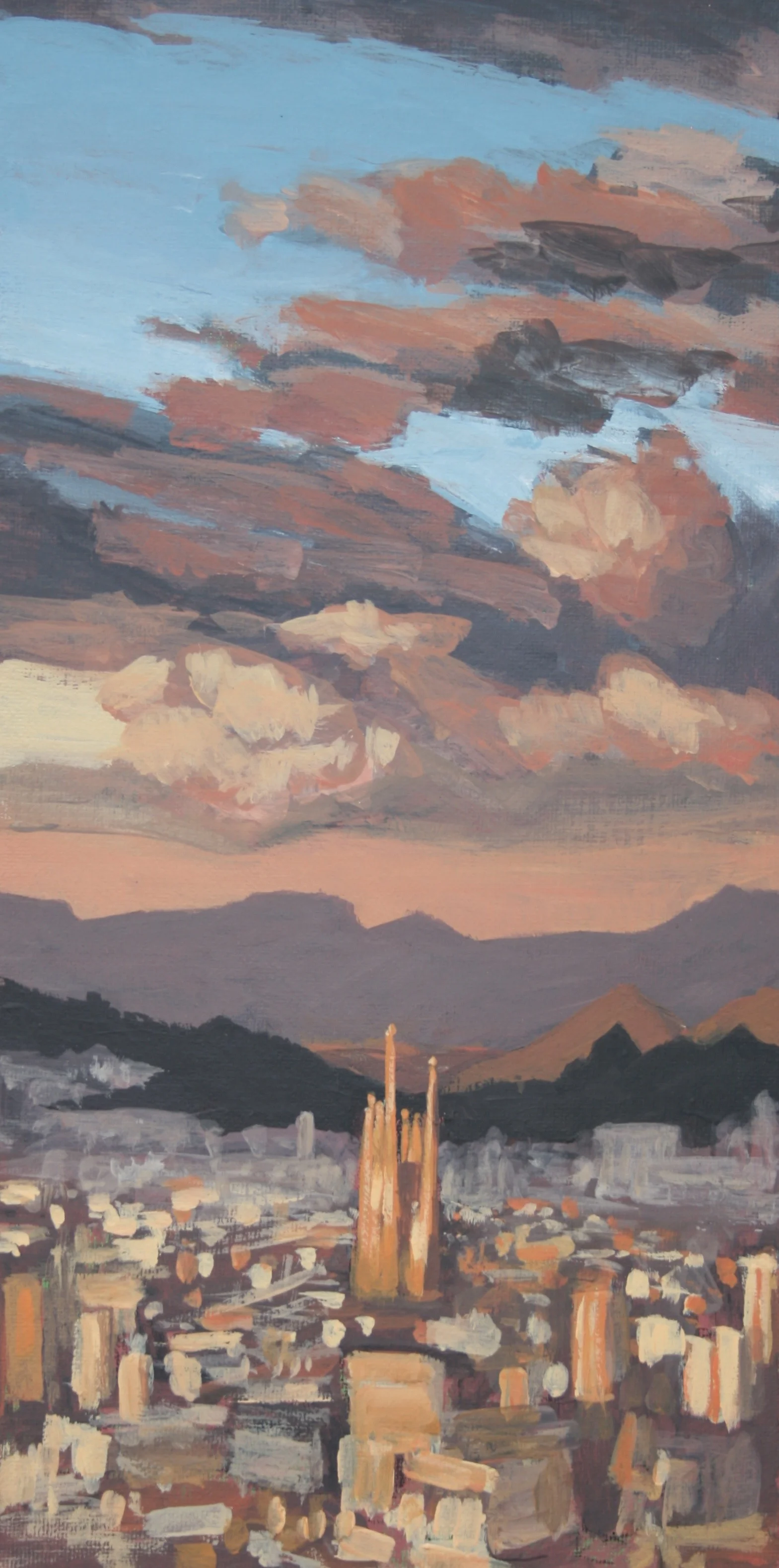 Study for Barcelona No. 2 (Sagrada)