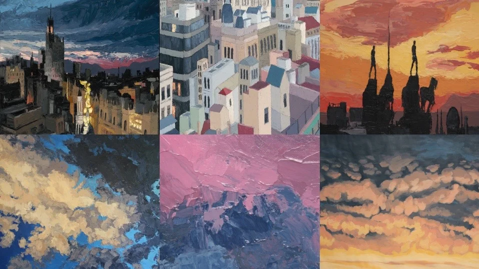 Closeups. Top Row (L–R): Madrid No. 1 | Barcelona No. 1 | Madrid No. 2 Bottom Row (L–R): Santa Fe Sky No. 3 | Angeles Sky | Santa Fe Sky No. 1