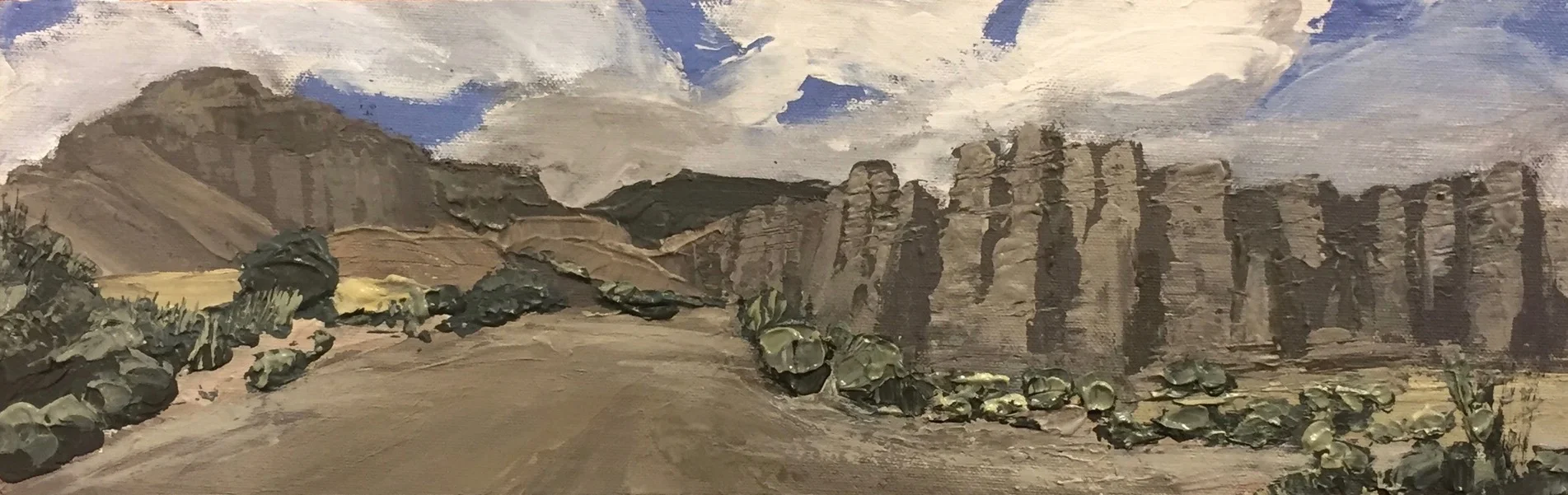 Abiquiu No. 2 (Plaza Blanca)