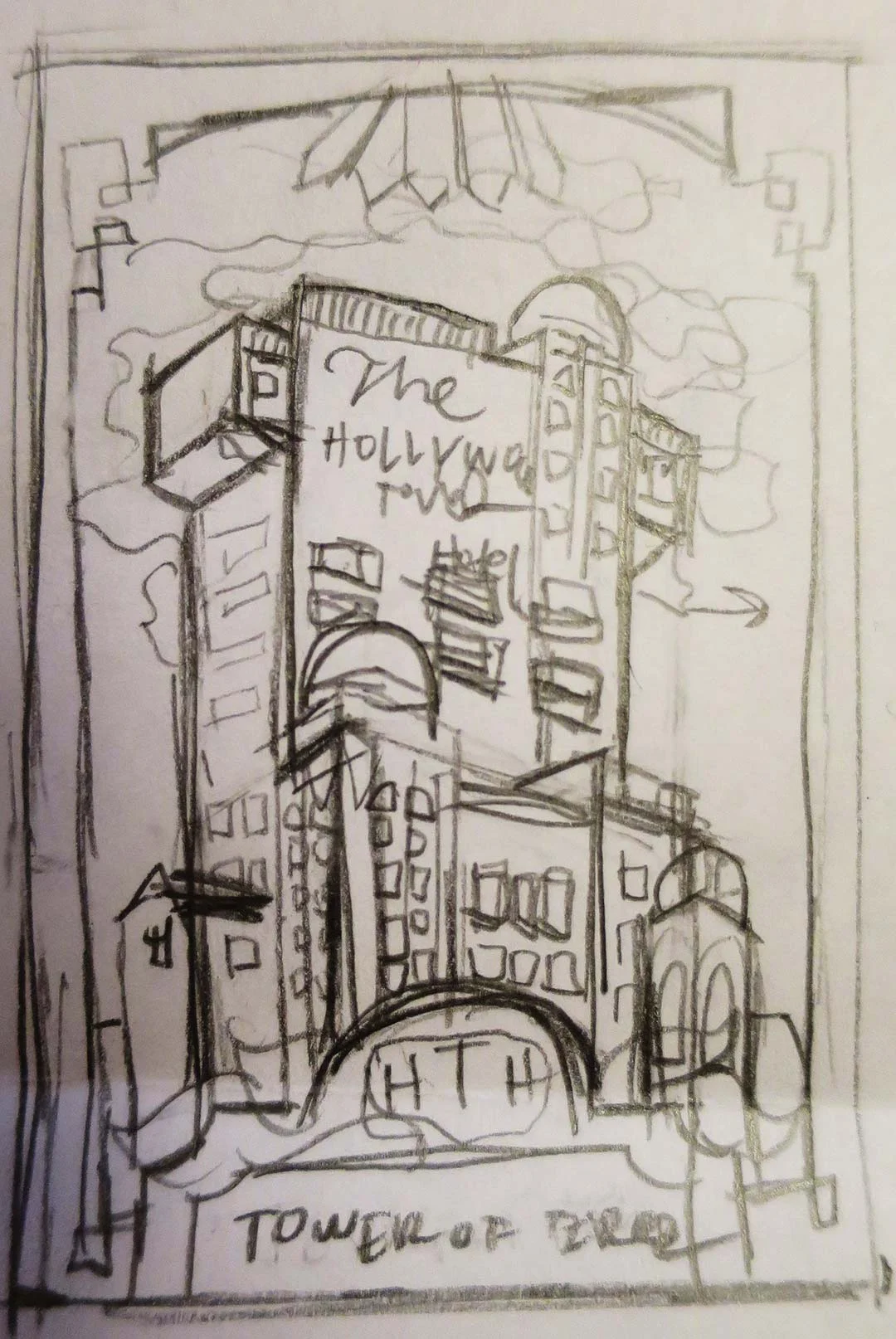 1) Initial Sketch