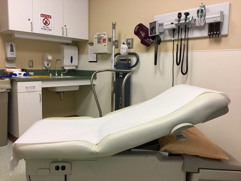 Your typical doctor's exam room.
