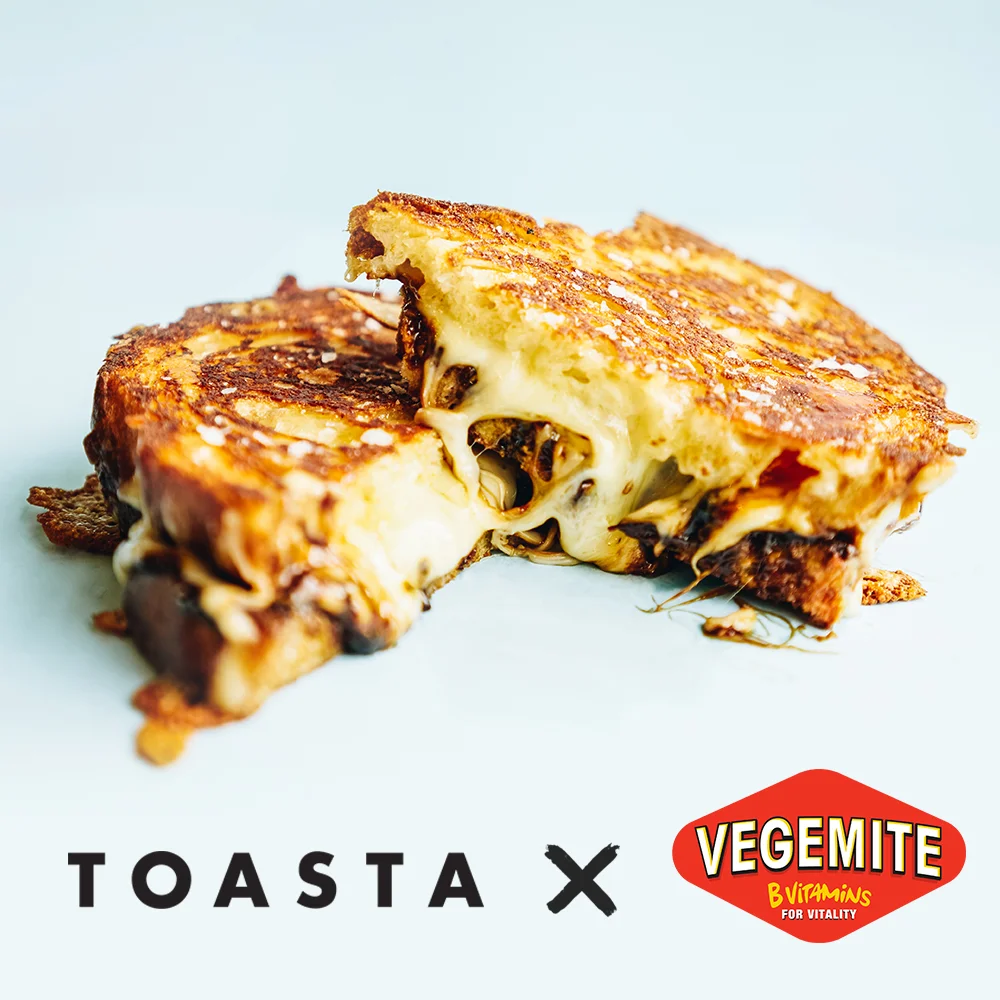 TOASTA x VEGEMITE | the collab dreams are made of