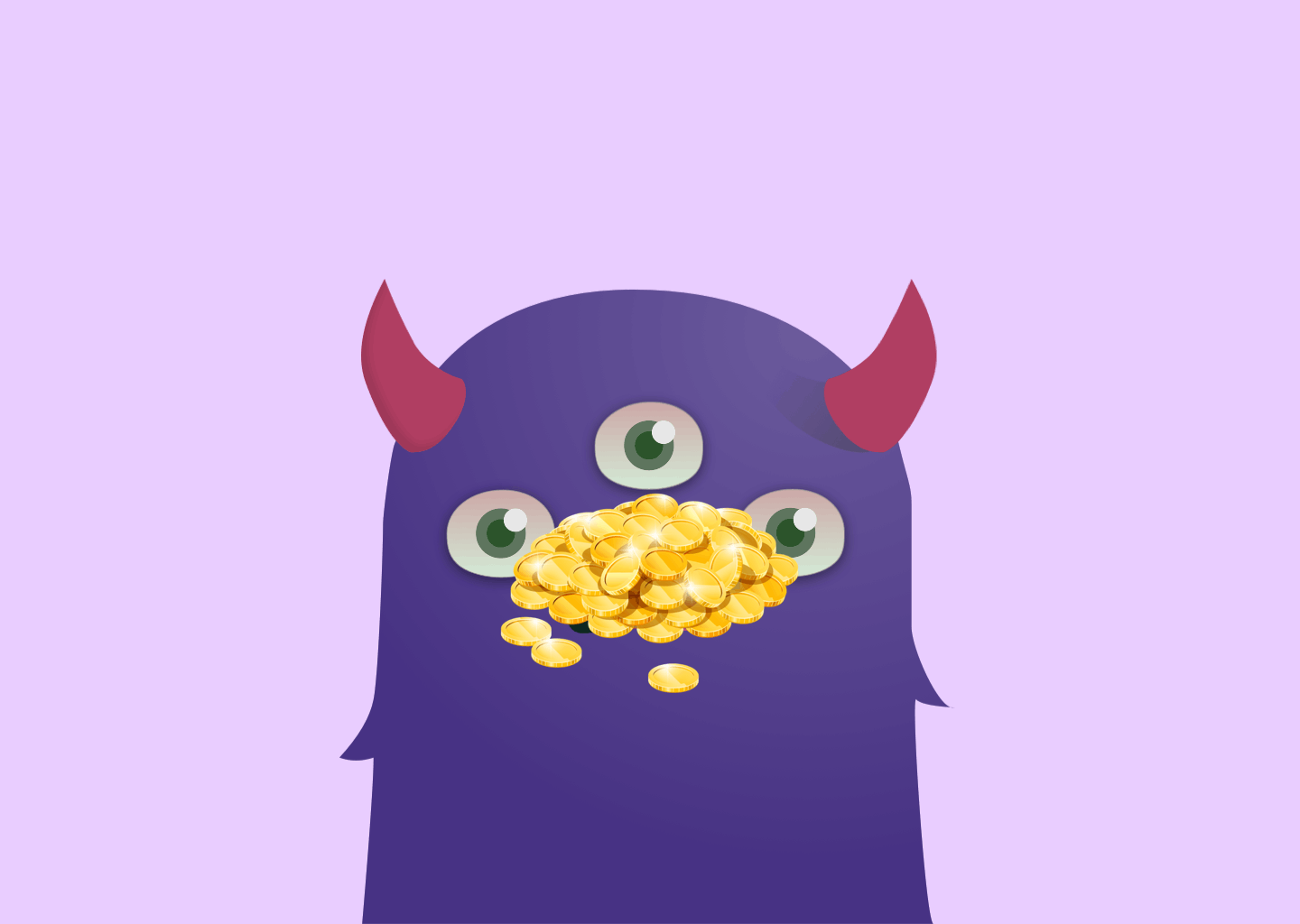 Greedy Monster Interactive Animation (Principle)