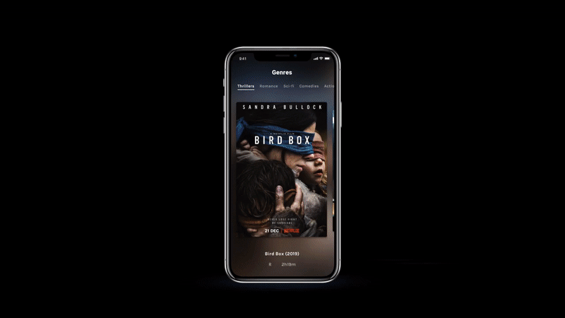 Interactive Movie App Prototype &amp; Related Reflections