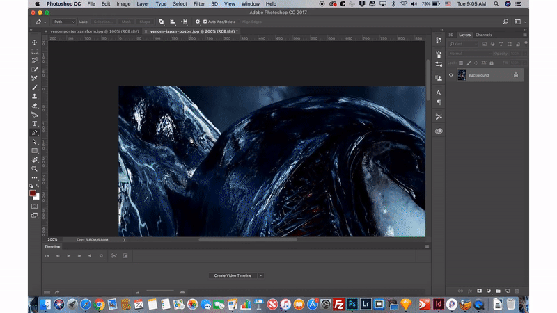 The Making of Venom Concept Website