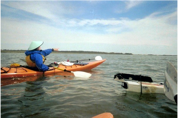 Laura’s early instructing days on Georgia’s Bull River