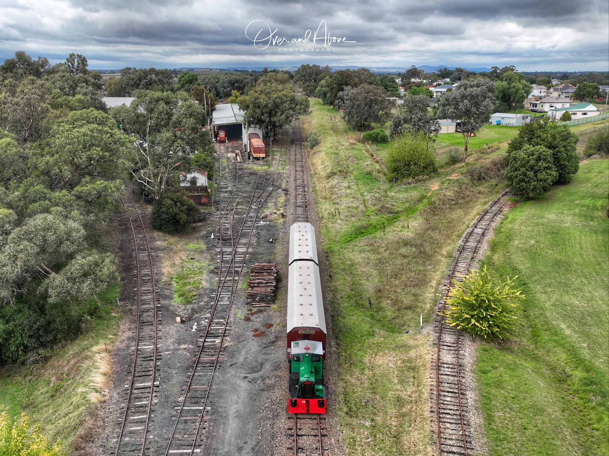 COWRA TOURIST RAILWAY 🚂🛤️

Running the last weekend of the month, view the gorgeous autumn countryside from the beautifully restored Planet 52 and two R cars on board a trip from the heritage listed Cowra Railway Station to the Lachlan Bridge and b