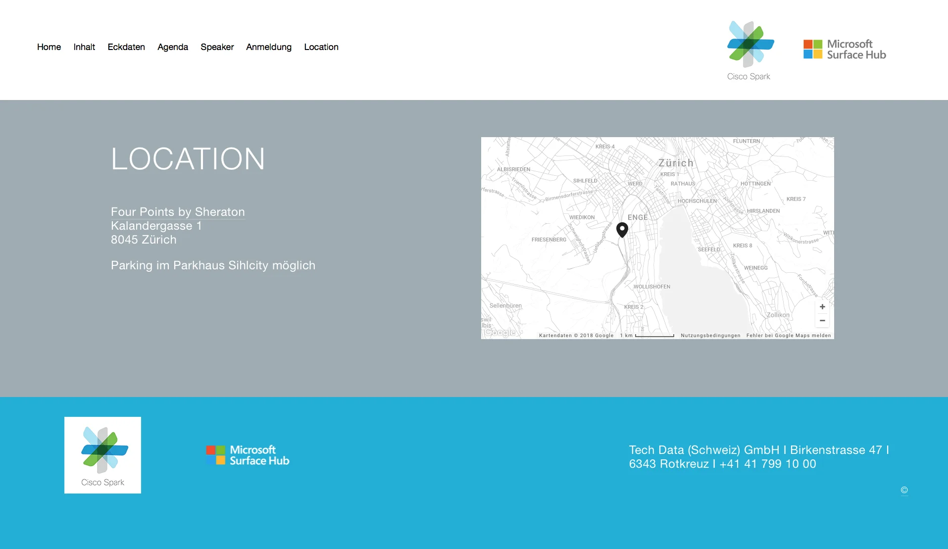 Landingpage Collaboration Day 2017 Location