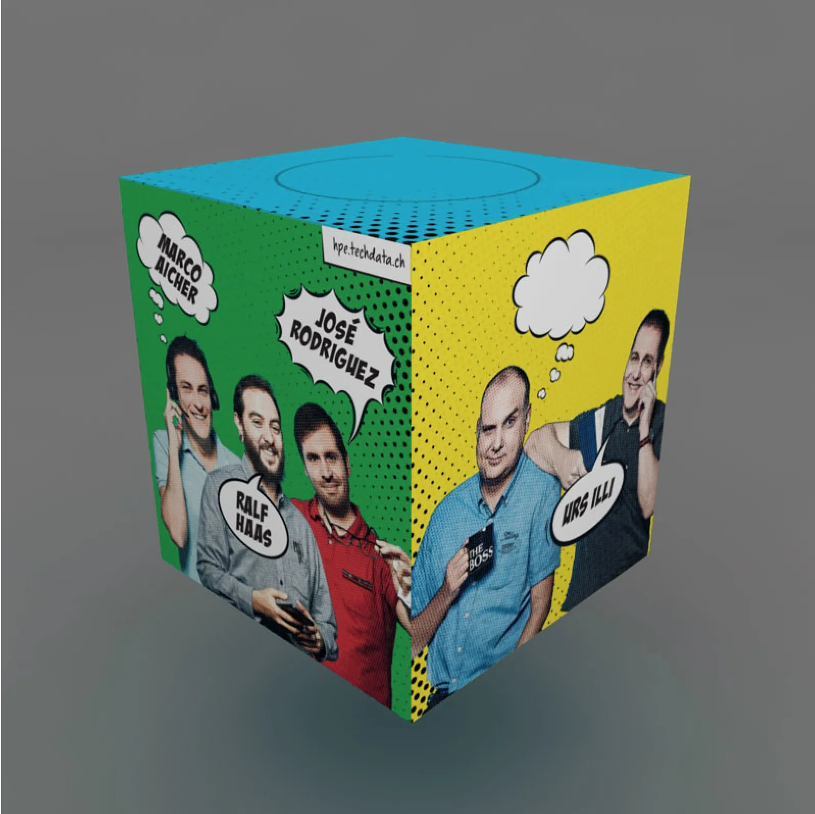 Kleenex-Box: ein Kundengeschenk mit Witz