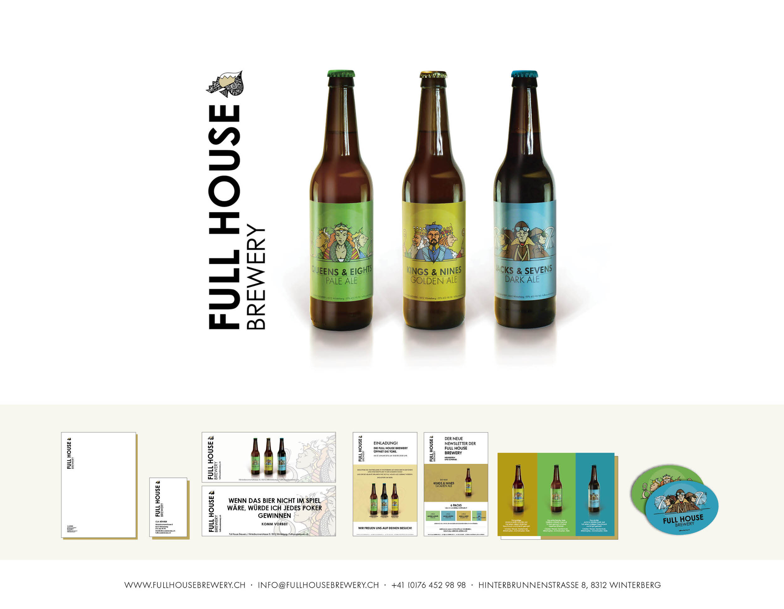 Gesamtgestaltung I Full House Brewery