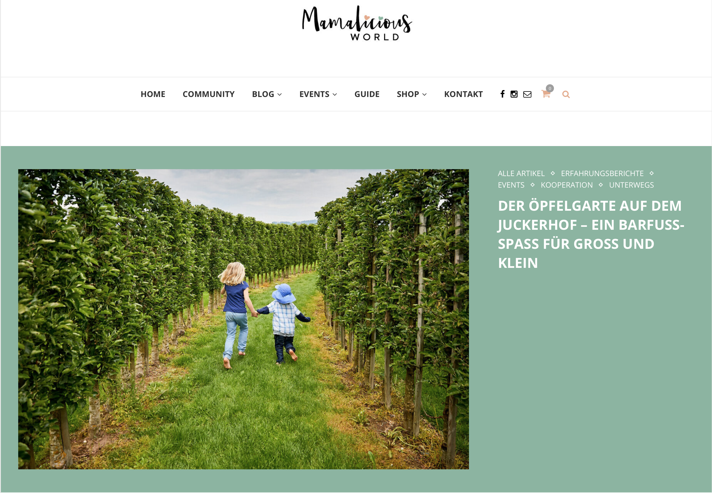 Blogging I Erfahrungsbericht Juckerfarm I Mamalicious World