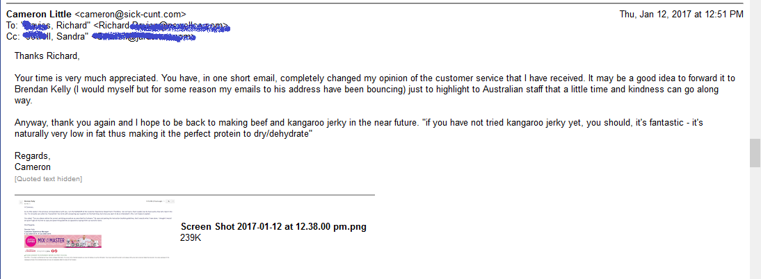 Kangaroo Jerky - Get some.