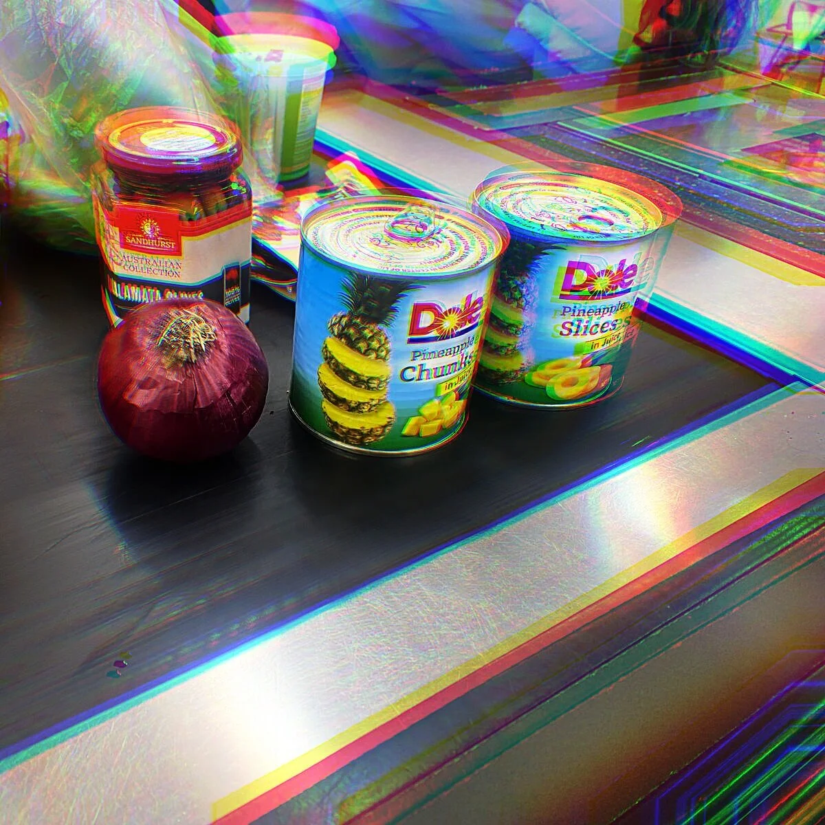 Canned pineapple, chunks or rings?