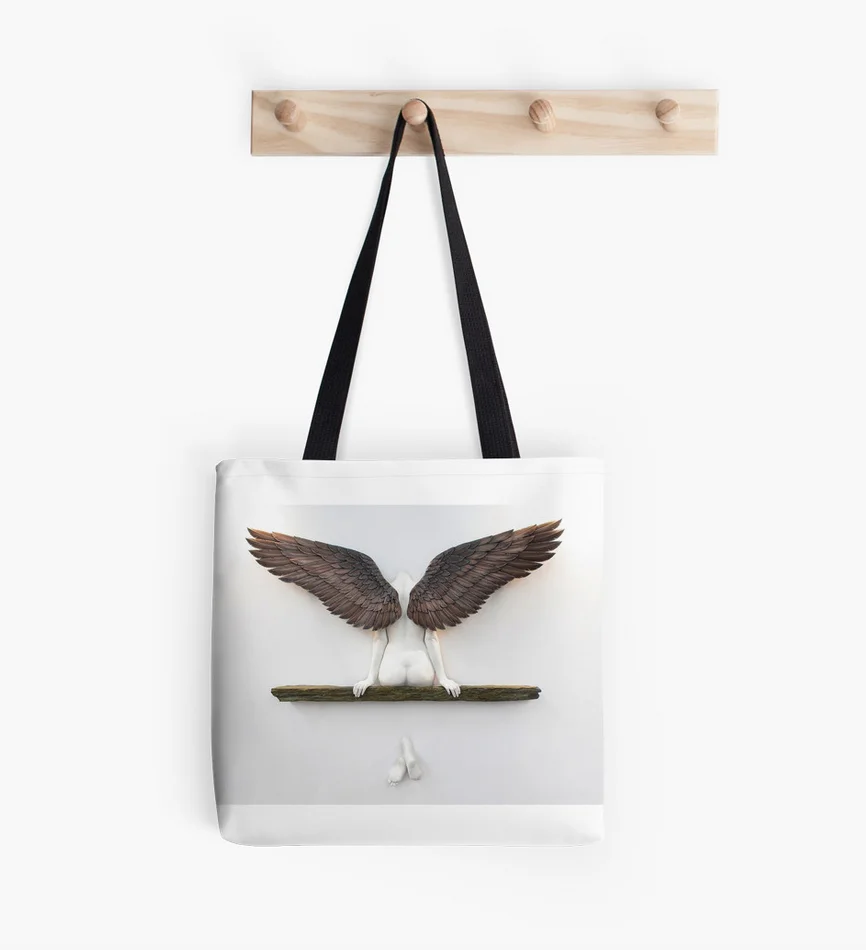 'Icarus had a Sister' tote bag from our gift shop.