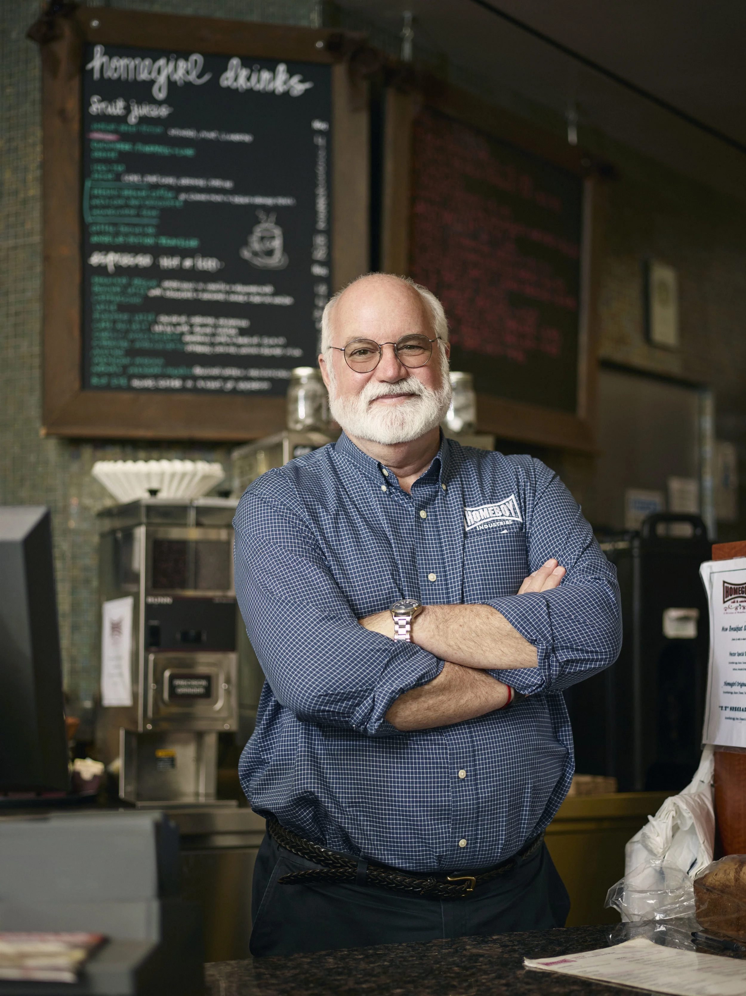 Fr. Greg Boyle, S.J., founder of Homeboy Industries and writer of Emmaus: The Nature of the Way foreword. 