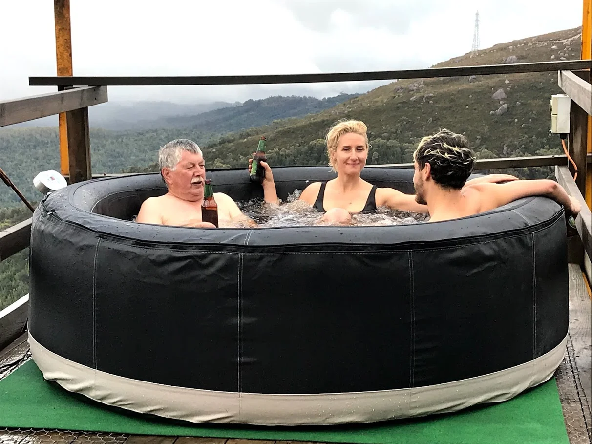 Hot tub 2 - Hill-top for stakeholder and peer presentation