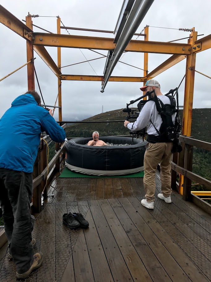 Documentation with former power station manager