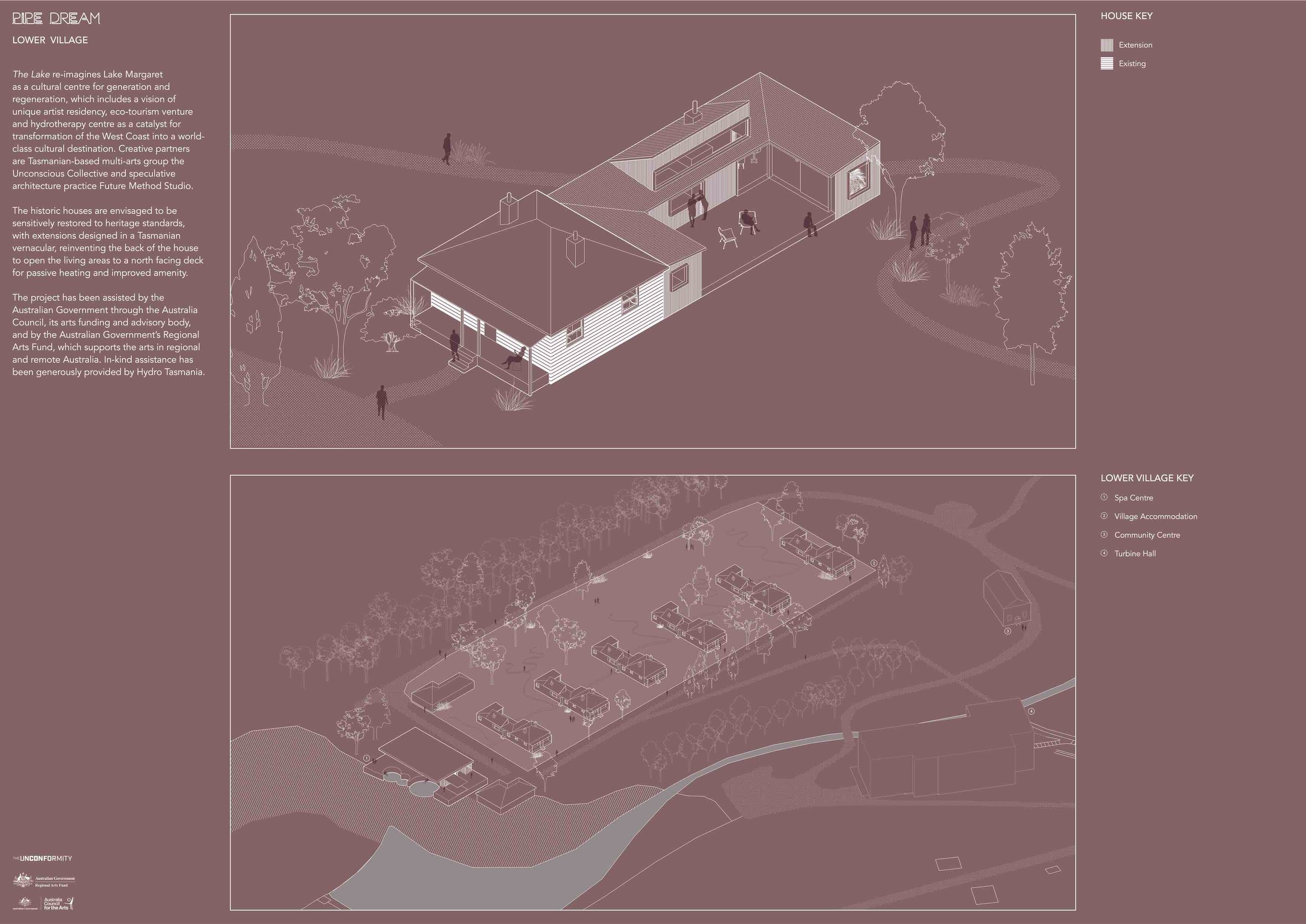 Poster of redesigned house concept