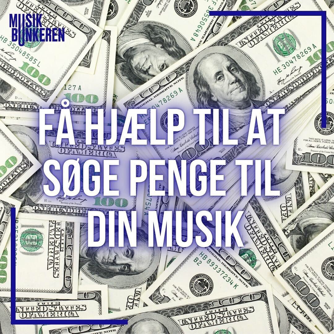 👩&zwj;💻 Workshop: F&aring; hj&aelig;lp til at s&oslash;ge penge til din musik.
Onsdag den 24. August kl. 17.00-19.30.

👩&zwj;💻 Tilmelding via link i bio

👩&zwj;💻 Medbring en laptop og f&aring; hj&aelig;lp til at s&oslash;ge &oslash;konomisk st&