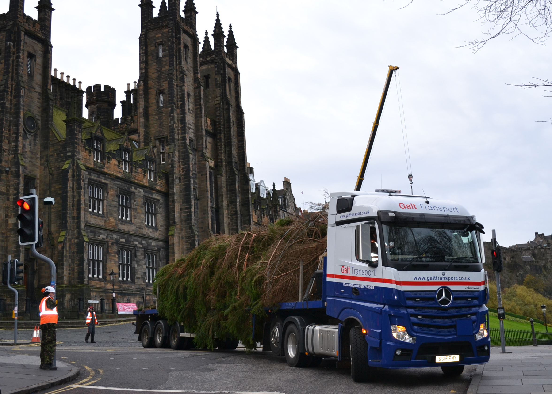 Edinburgh abnormal load