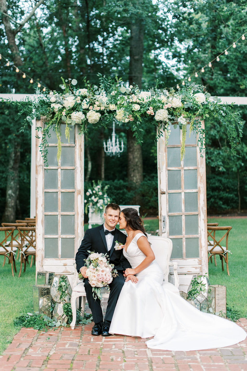 The Wheeler House was the backdrop for stunning beauty…