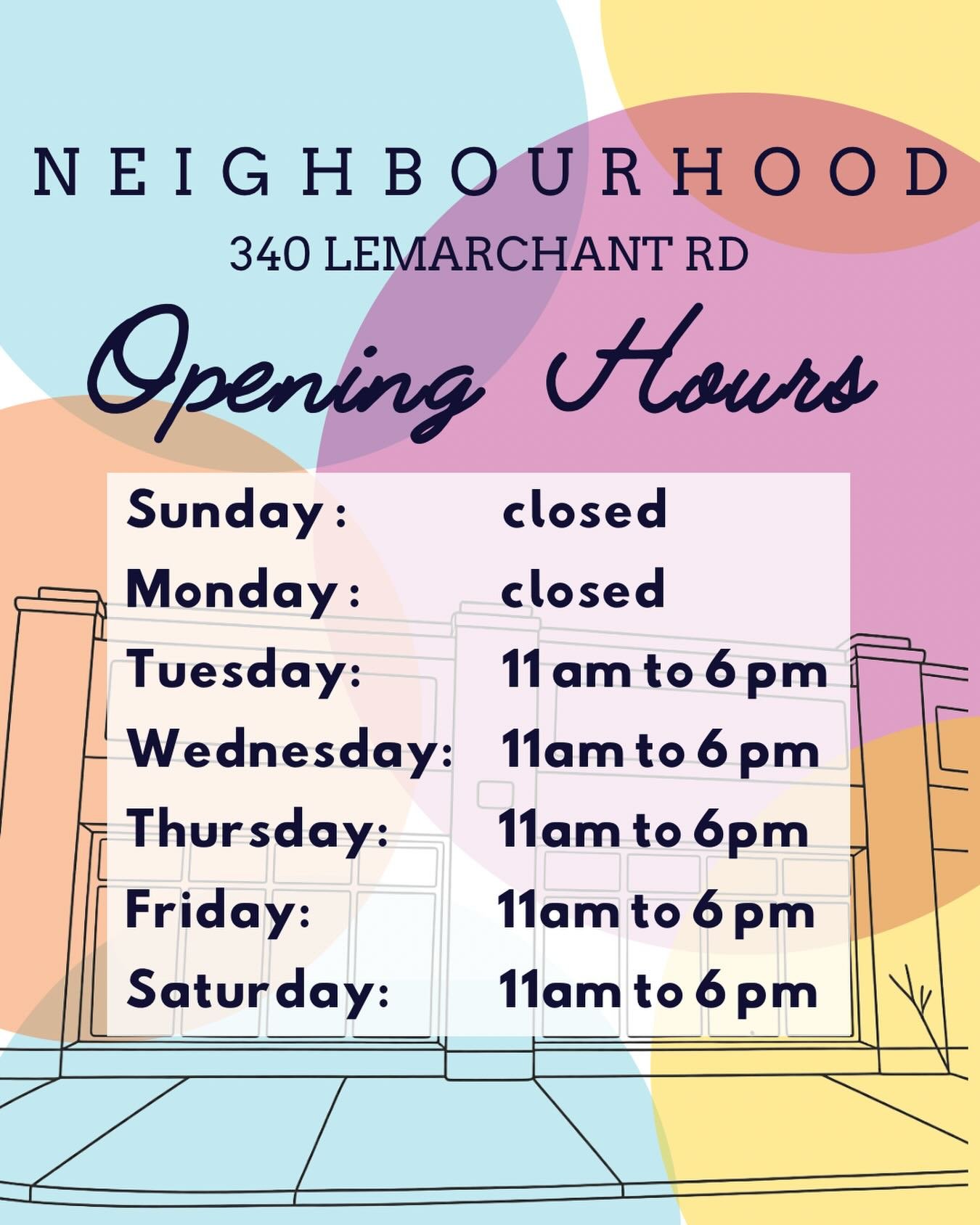 📣 Opening Hours Update!
Starting Tuesday, May 12, we&rsquo;re extending our hours until 6PM 🎉
An extra hour to shop amazing thrift finds at blanket pricing while supporting youth in our communities 💛♻️
See you soon! 🛍️