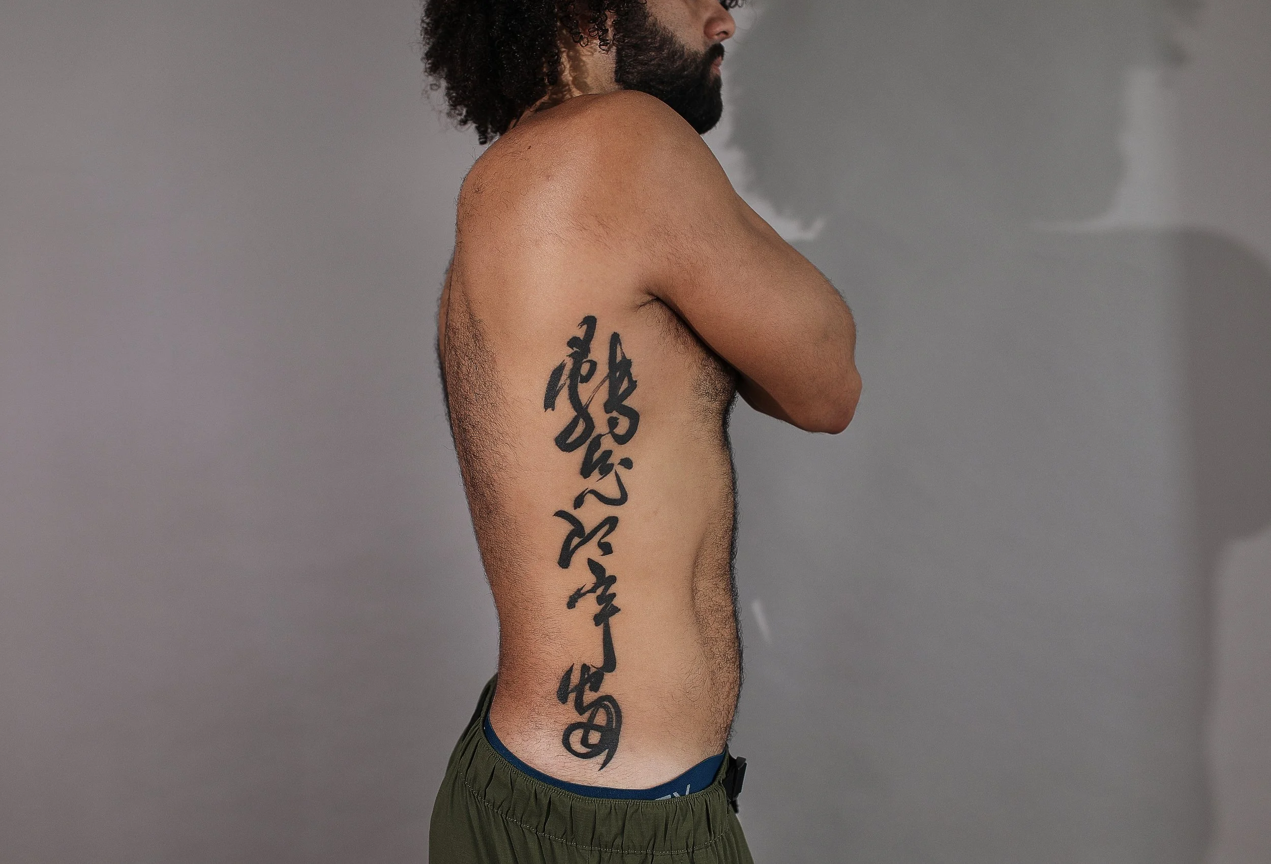 書法紋身作品｜Chinese calligraphy tattoo work — RYAN KU / 雷恩