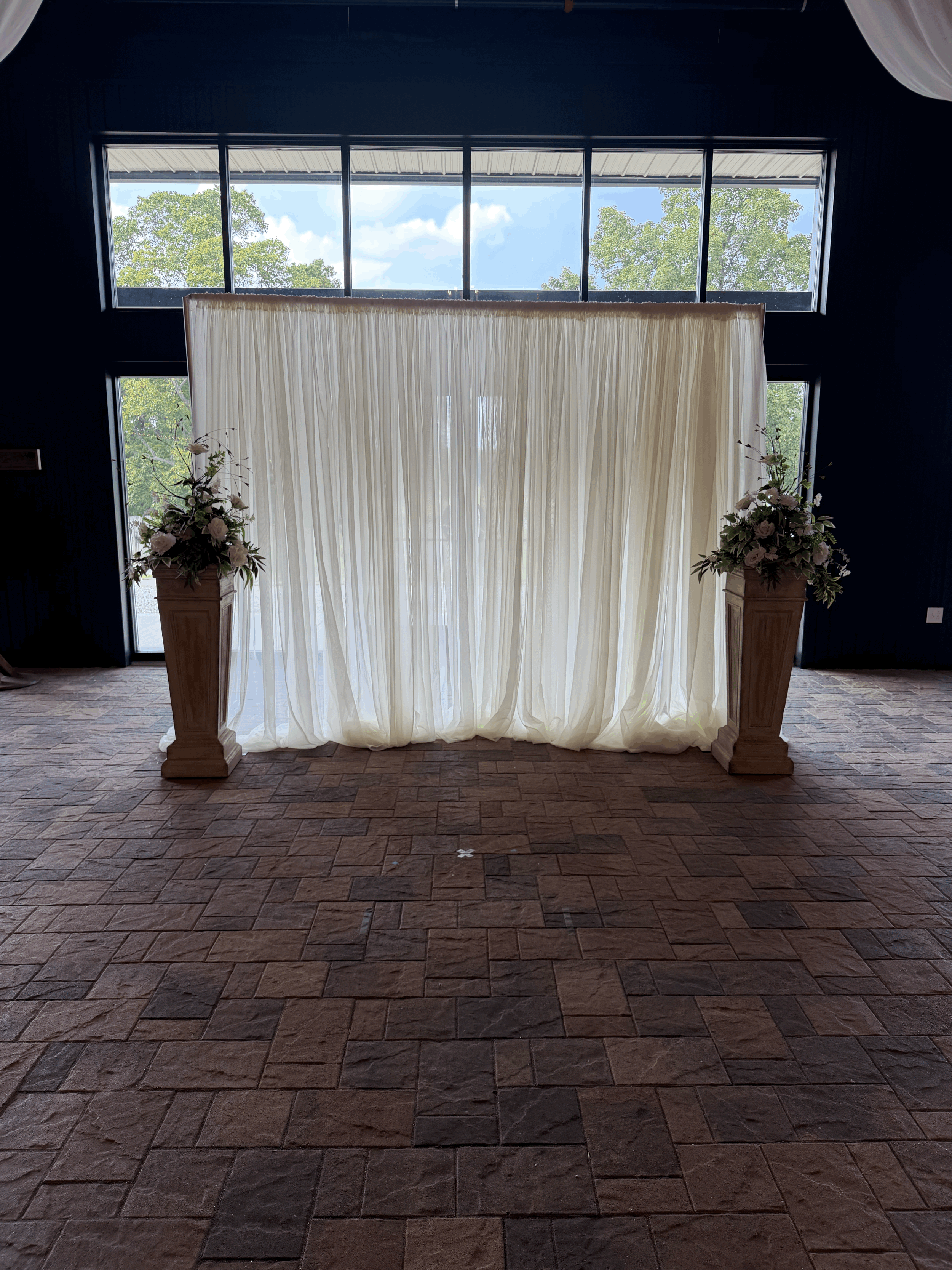 Ivory Drapery