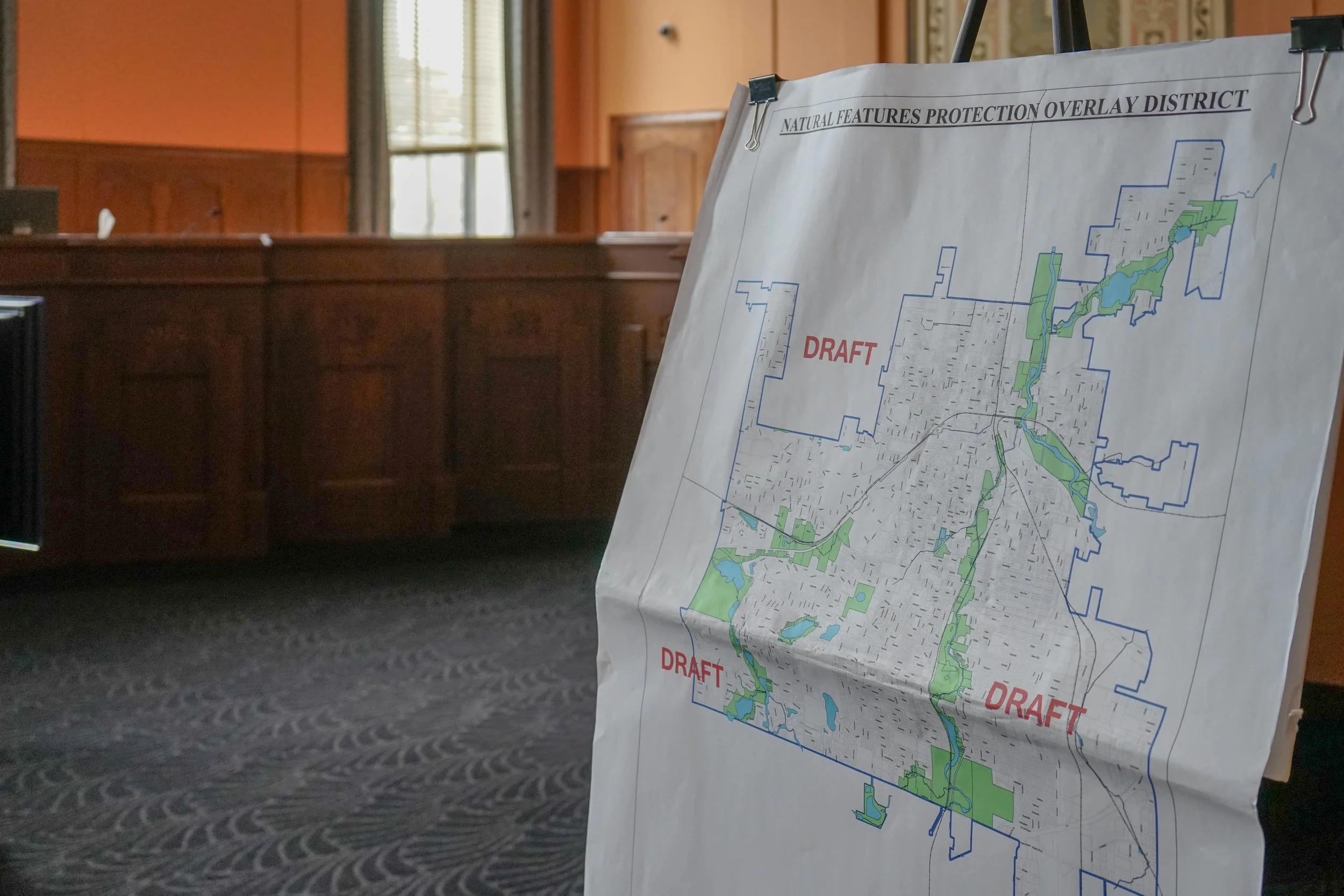 Planning Commission Recommends Approval of Proposed Natural Features Protection Zoning Overlay Ordinance and Map