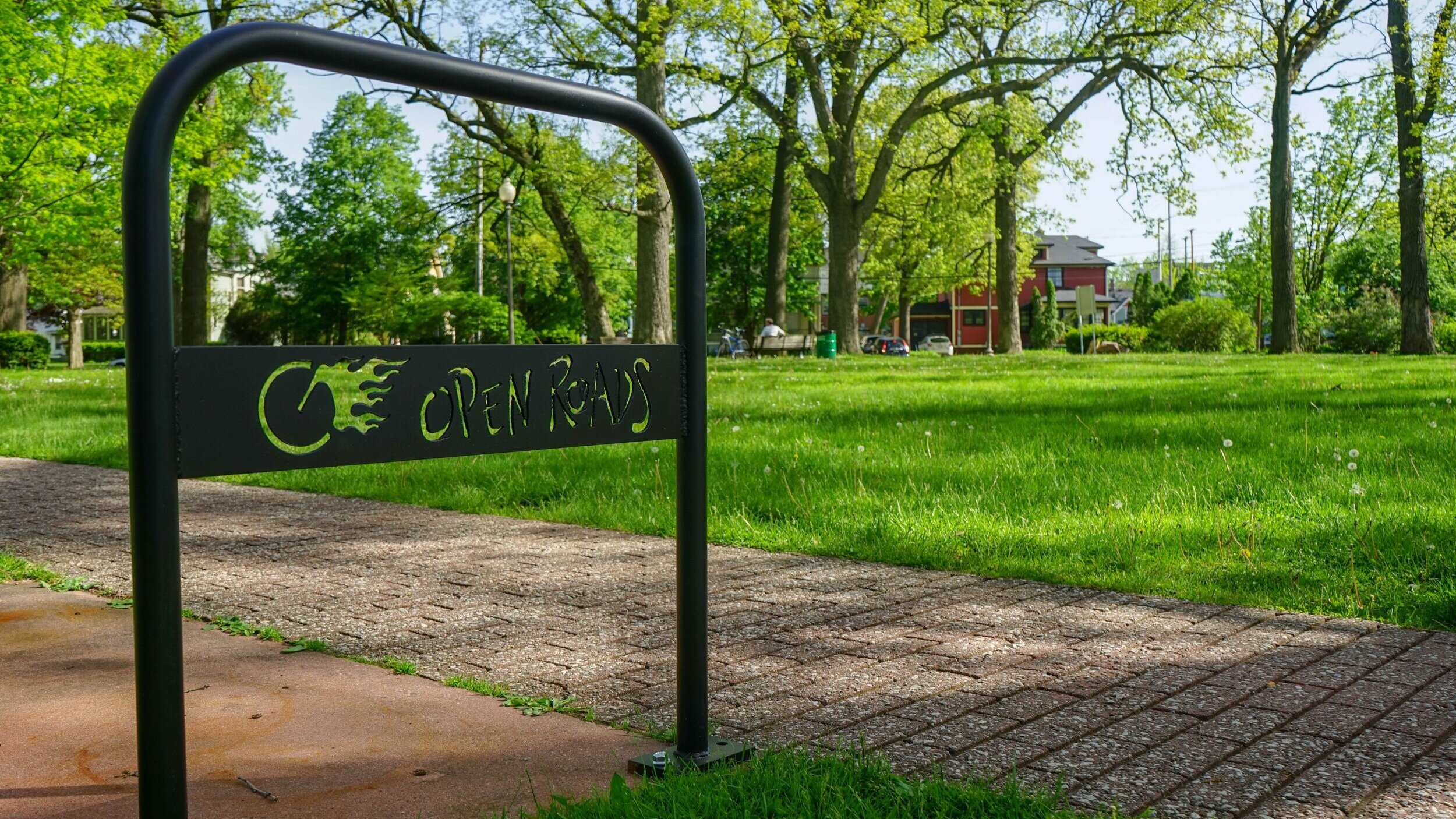  Bike rack installed in South Westnedge Park (1101 South Westnedge Ave) 