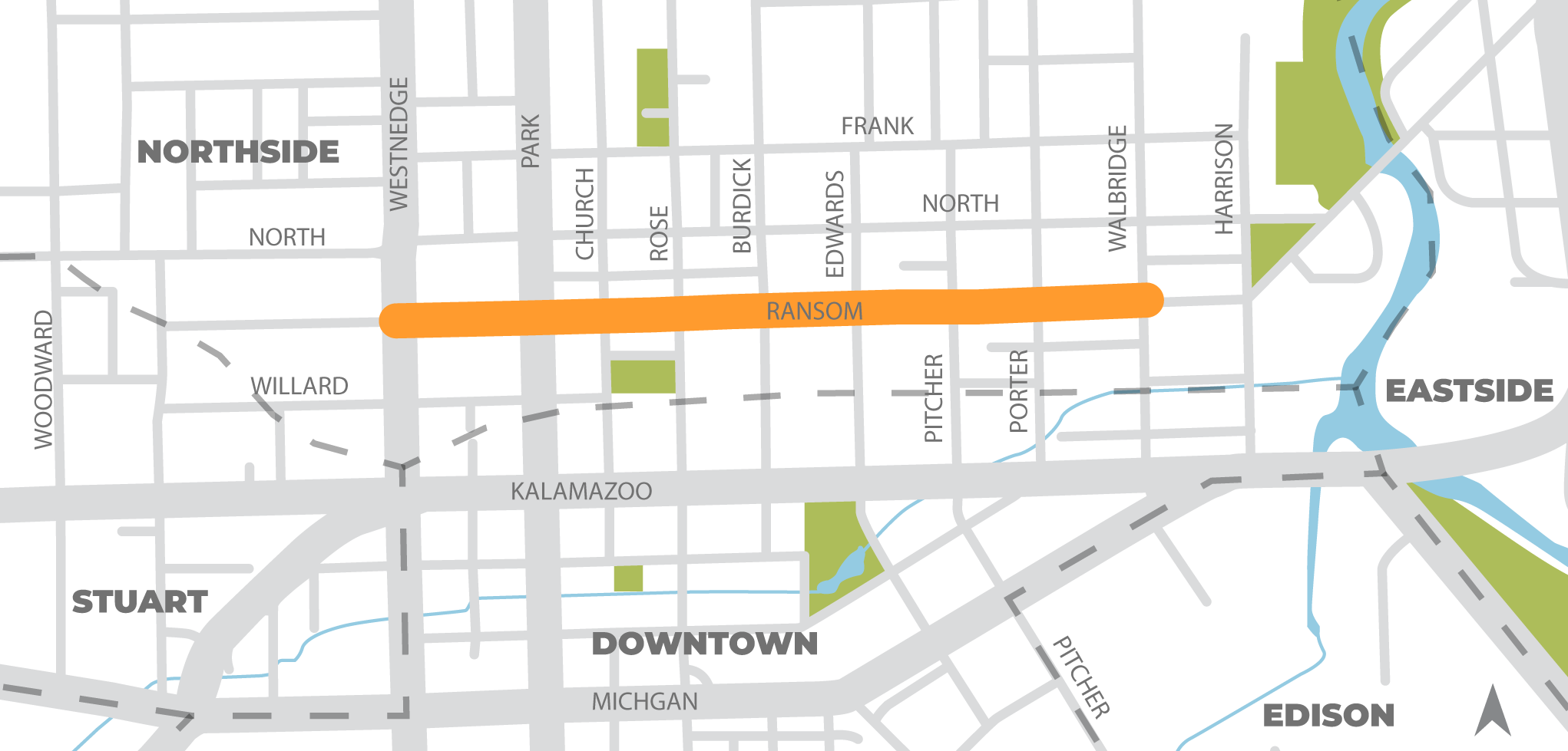 Ransom Street Reconstruction — Imagine Kalamazoo