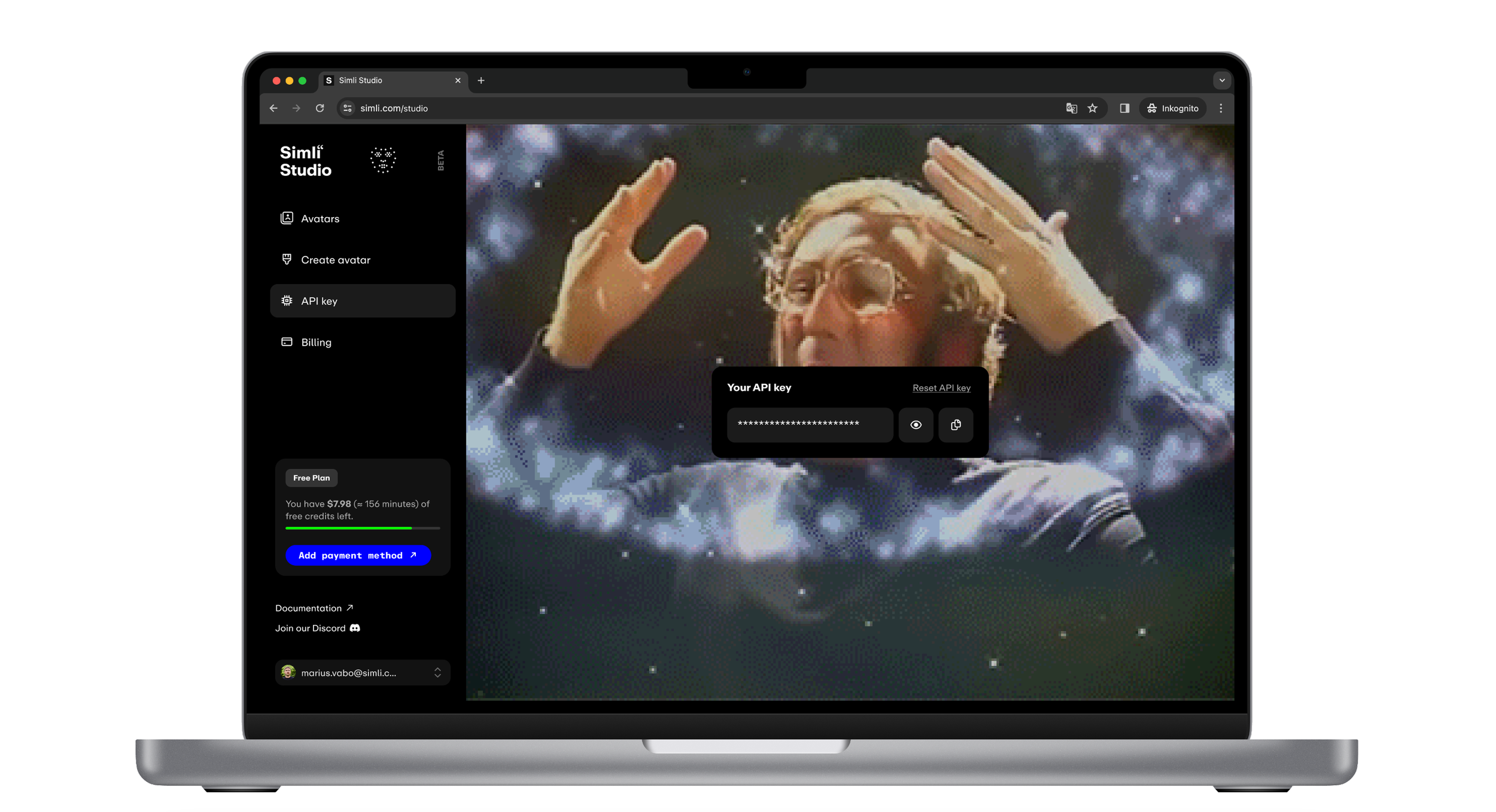 6 - API key.png