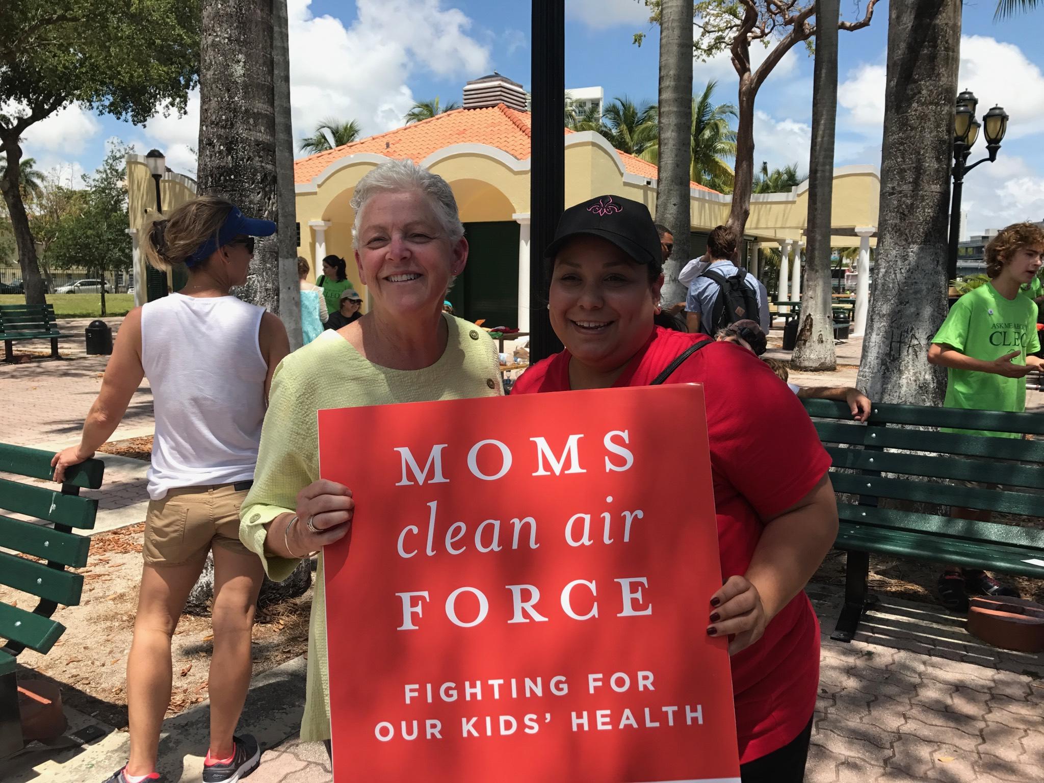 Karina (right) with Former EPA Administrator Gina McCarthy (left)