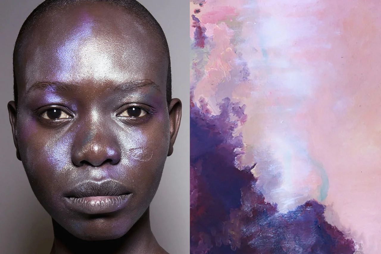 Match #328 Makeup at Vivienne Westwood Red Label Spring 2016 | Painting by unknown