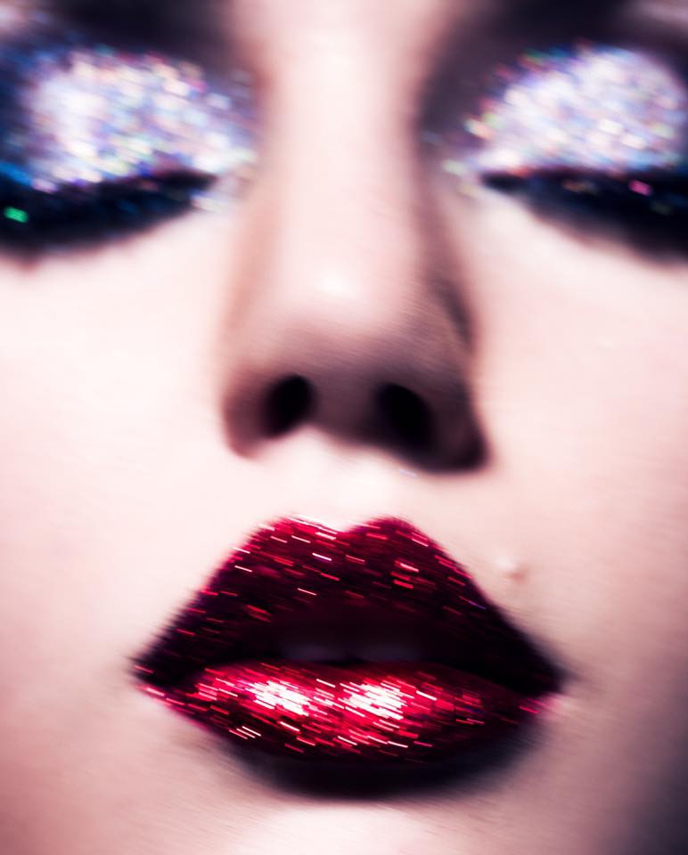 Probably my recent glitter shoot... I just love that it breaks the rules it's technically out of focused, blurred, overexposed, and not a "correct color balance... but it was all done with intent and I like images that's are not "technically" correct per say but still work. Plus I felt the idea fit the type of makeup and make it look it's best. - Steven Turner