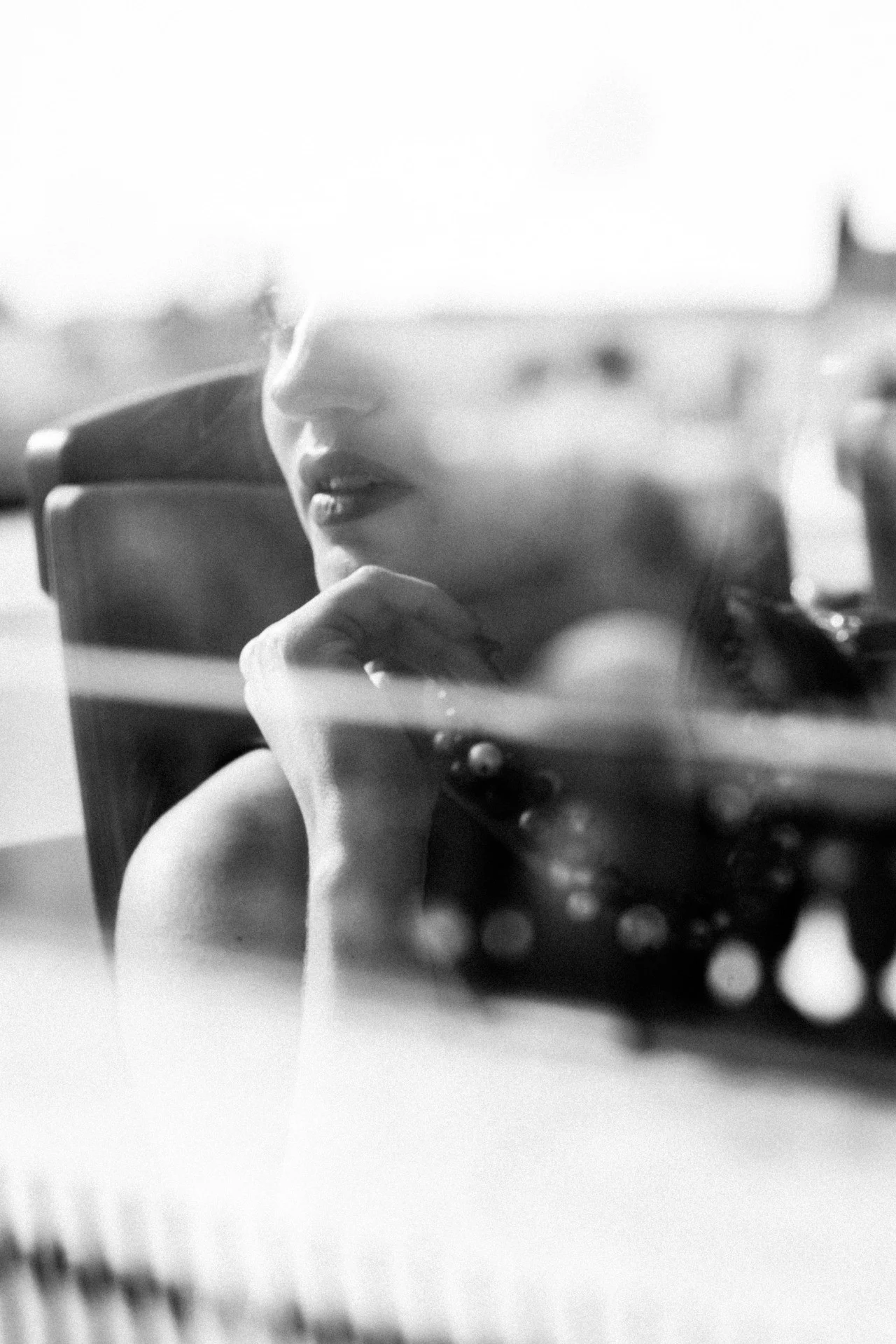 This photograph is from my study of the moment when wishes and dreams mix and blend together with reality in a visual way. For me this state of mind is close to being in love. The photograph is pure reflection - there is no montage nor multiple exposure. I appreciate this photograph a lot because it is from my few truly personal projects. - Ondrej Michalak 
